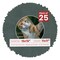 Dark Grey Suede Mat Board for 15x15 Frames - Circle Opening for 11x11 Photos